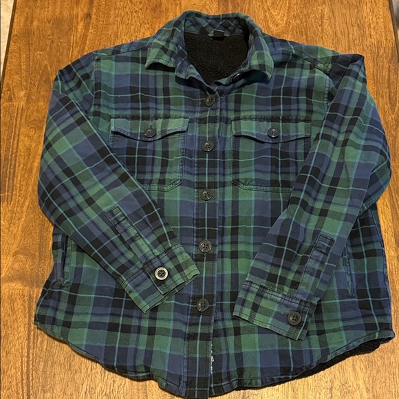 Eddie Bauer Tops - Women’s Eddie Bauer Fleece Lined Flannel Shacket with Pockets